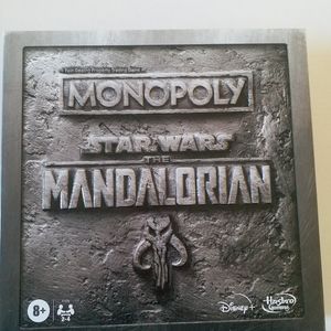Board game star wars the mandalorian monopoly